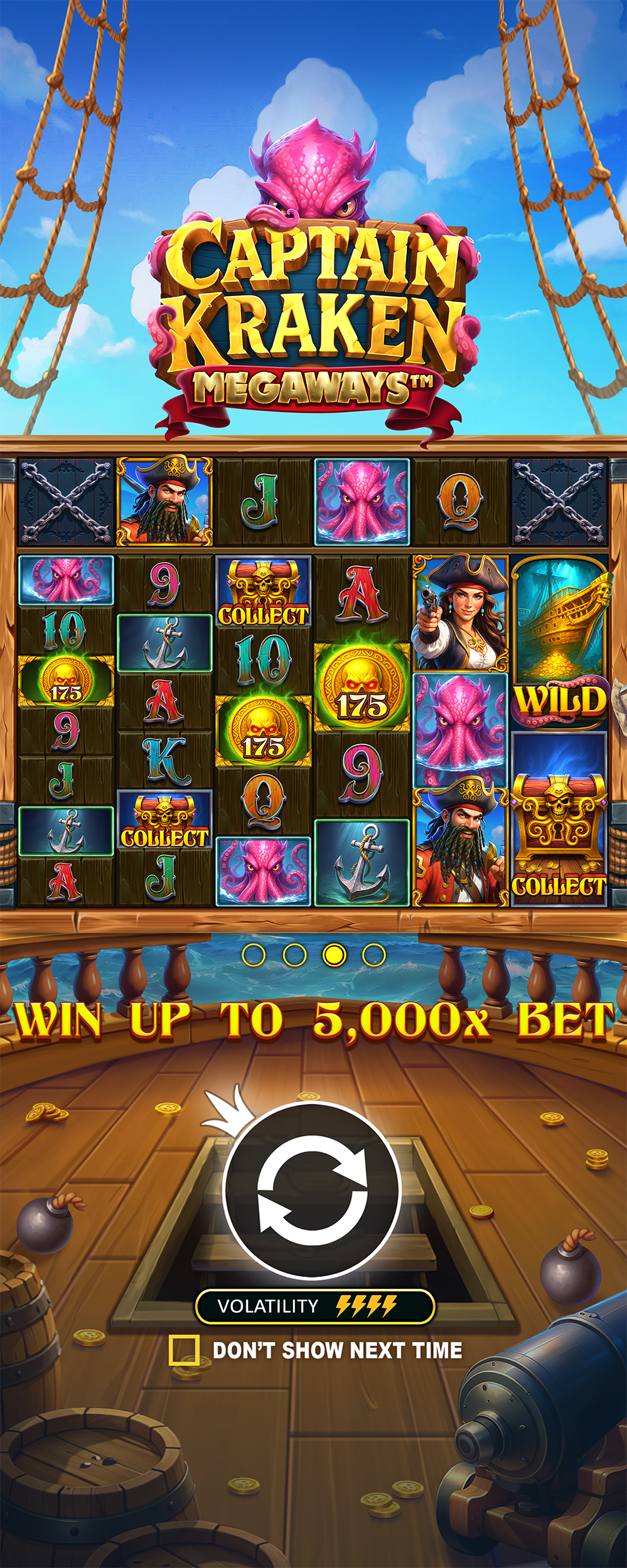 Captain Kraken Megaways™ - screenshot with slot description 8